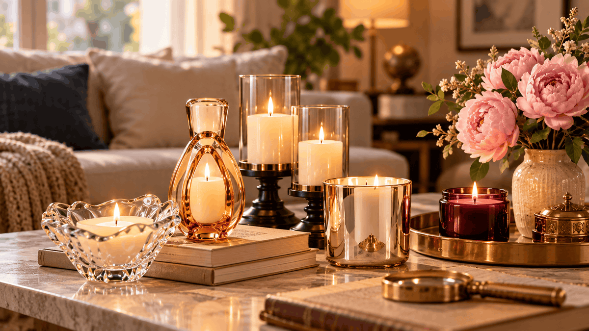 A Complete Guide to Candles for a Beautiful Home: Styling, Scents & Ambience