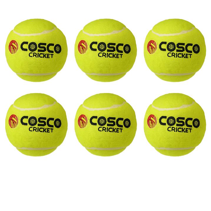 Symmetrical Rows of COSCO Cricket Balls